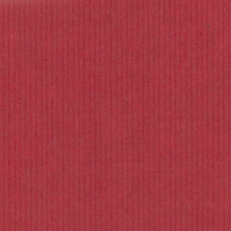 Inpakpapier - Strepen - Bruin en rood kraft (Nr. 99)