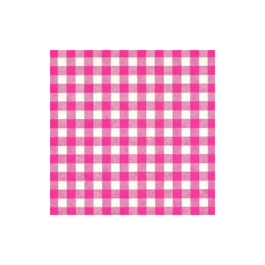 Inpakpapier - Ruiten - Roze op wit (Nr. 1020)