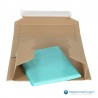 Verzenddozen - Bruin - Boek verpakking (Nr. 440360) - Vooraanzicht open