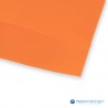 Papieren zakjes - Oranje Kraft - Detail