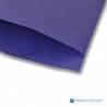 Papieren zakjes - Royal Blauw Kraft - Detail