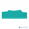 Zijdepapier - Parelmoer - Turquoise - Vooraanzicht