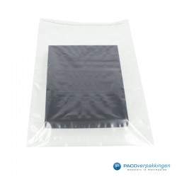 Transparante enveloppen - Mailing bag - Verzendzak - Gebruik open