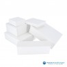 Magneetdoos - Wit mat met strodessin - Eco papier - Budget - Collectie