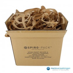 Opvulmateriaal - Spiro-pack - Bruin Kraft - Doos2