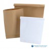 Blokbodem zakken papier - Take Away Bag - Wit - Compilatie
