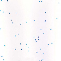 Zijdepapier - Edelsteen - Blauw metallic op wit - Close-up