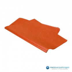 Zijdepapier - Sinaasappel oranje - PMS 1645/7597 - Premium - Zijaanzicht