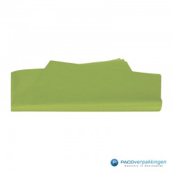 Zijdepapier - Pistache groen - PMS 584/584 - Premium - Vooraanzicht