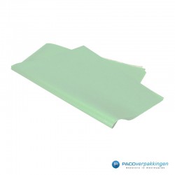 Zijdepapier - Mint groen - PMS 2253/2254 - Premium - Zijaanzicht