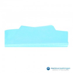 Zijdepapier - Licht blauw - PMS 317/317 - Premium - Vooraanzicht