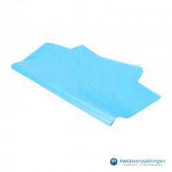 Zijdepapier - Hemelsblauw - PMS 2975/2975 - Premium - Zijaanzicht