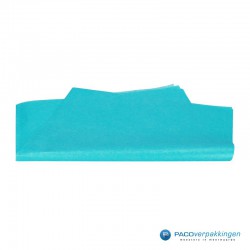 Zijdepapier - Fel turquoise - PMS 2397/2397 - Premium - Vooraanzicht