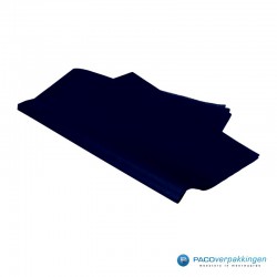 Zijdepapier - Donker blauw - PMS 2379/5395 - Premium - Zijaanzicht