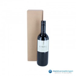 Wijndozen - 1 fles - Naturel - Premium - Toepassing