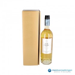 Wijndozen - 1 fles - Goud - Premium - Toepassing