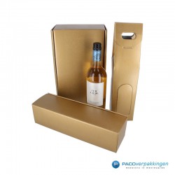 Wijndozen - 1 fles - Goud - Premium - Compilatie