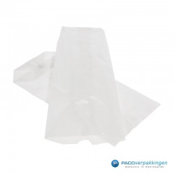 Pergamijn zakjes - Semi-transparant - Kruisbodem - Vooraanzicht