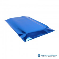 Verzendzakken - A3 - Blauw Glans - Luxe - Zijaanzicht