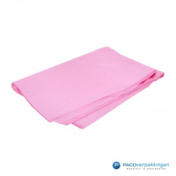 Zijdepapier - Pastel Roze-zijkant