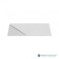 Giftcard Verpakking Met Sleeve - Wit Mat - Premium - Vooraanzicht Dicht