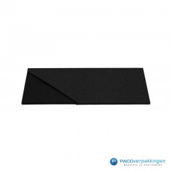 Giftcard Verpakking Met Sleeve - Zwart Mat - Premium - Vooraanzicht Dicht