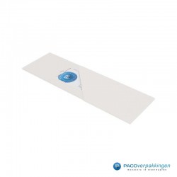 Giftcard Verpakking Met Sleeve - Wit Mat - Premium - Zijaanzicht open