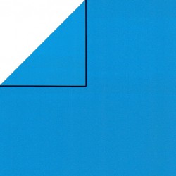 Inpakpapier - Effen - Blauw (Nr. 1718) - Close-up