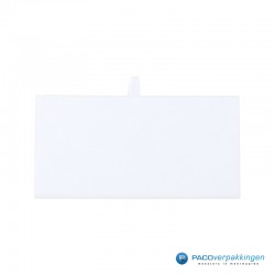 Giftcard Verpakking Met Magneet - Wit Mat - Premium - Zijaanzicht