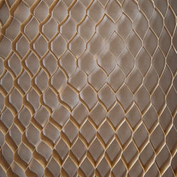 Flexi-Hex - Kraftpapier Honinggraat L - Kraft Bruin - FSC - Close-up