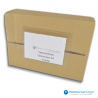 Paklijst enveloppen - Blanco A4 in 4 gevouwen - Zijaanzicht
