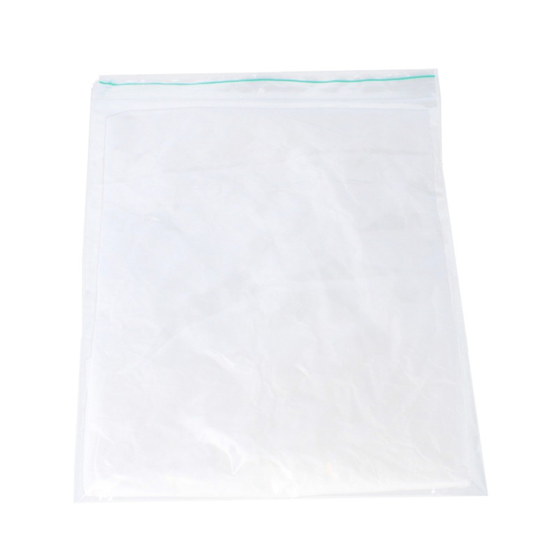 Hersluitbare plastic zakjes - Transparant - Vooraanzicht