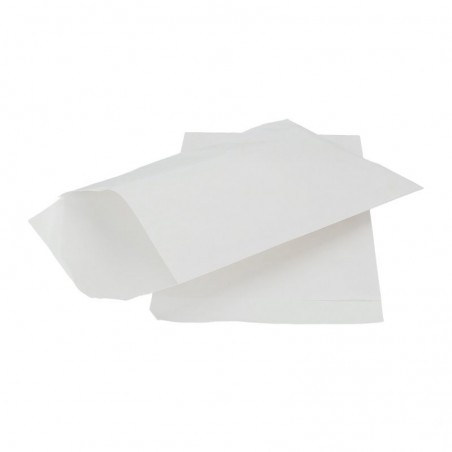 Papieren zakjes - Wit glans met wit (Nr. 5200)
