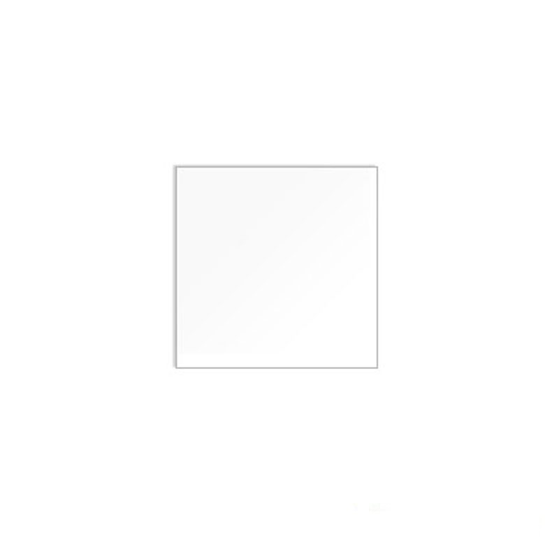 Vierkante stickers - Wit - Vooraanzicht