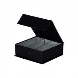 Magneetdoos - Zwart mat (Sweetbox) - Zijaanzicht voor open
