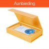 Magneetdoos Giftcard - Goud Glans - Premium - Inlay karton - Aanbieding