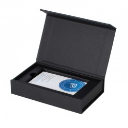 Magneetdoos Giftcard - Zwart Mat - Premium - Inlay karton - Met kaartje