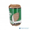 NatureWrap - Kraftpapier Honinggraat - Bruin en wit - FSC - Schuinaanzicht