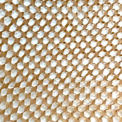 NatureWrap - Kraftpapier Honinggraat - Bruin en wit - FSC - Close-up