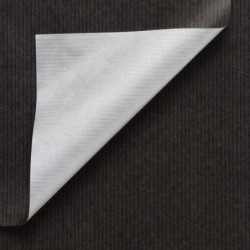 Inpakpapier - Effen - Glossy - Zwart en zilver (Nr. 994) - Close-up