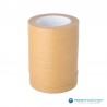 Papier tape – Smal – 15 mm – Bruin - FSC - Vooraanzicht gestapeld