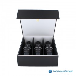 Schapverdeler voor Wijndozen 3 flessen -  Premium-vooraanzicht open