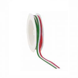 Inpaklint - Italië - Groen, wit, rood