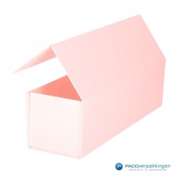 Magneetdoos - Wijndoos - Roze Mat - FSC® - Zijkant achter