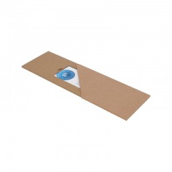 Giftcard Verpakking Met Sleeve - Naturel Kraft - Premium - Zijaanzicht Open