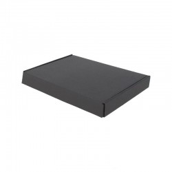 Brievenbusdozen - A5 - Zwart mat (voor Luxe Magneet Brievenbusdoos) - Zijaanzicht