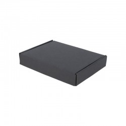 Brievenbusdozen - A6 - Zwart mat (voor Luxe Magneet Brievenbusdoos) - Zijaanzicht