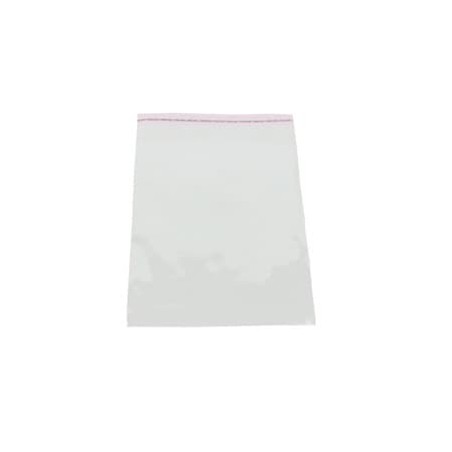 PP zakken met kleefstrip - A6 - Transparant