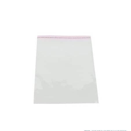 PP zakken met kleefstrip - A5 - Transparant