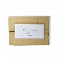 Paklijst enveloppen - Blanco A4 in 3 gevouwen - Vooraanzicht